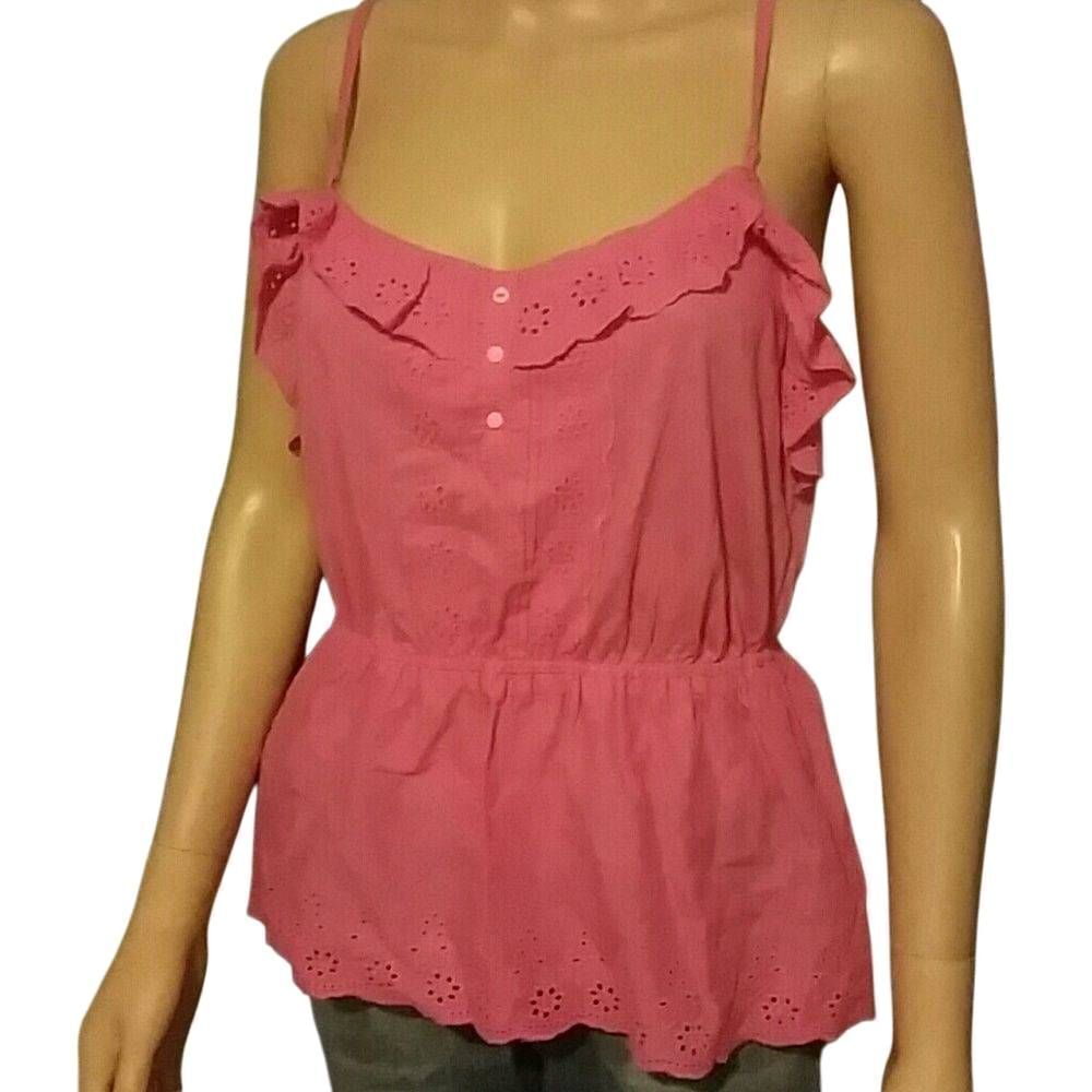Aeropostal pink top NWT L